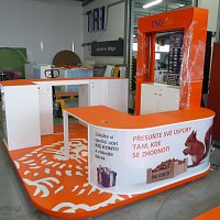 ING - prodejní stánky
