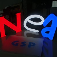 Písmo _ LED masiv